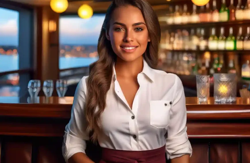 Trabaja en Crucero como Barman
