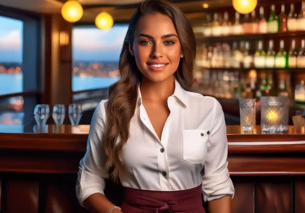 Trabaja en Crucero como Barman