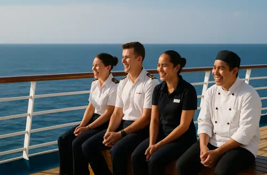 ¿Deberías trabajar en un crucero? 7 señales que podrían indicarlo (la 4 es clave)