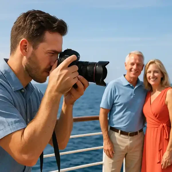 Trabaja como fotógrafo en cruceros