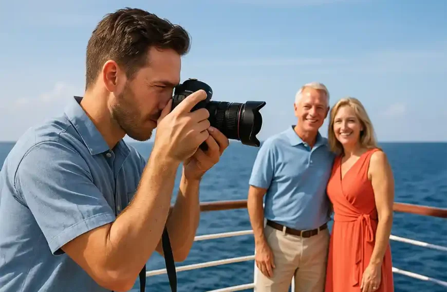 Trabaja como fotógrafo en cruceros